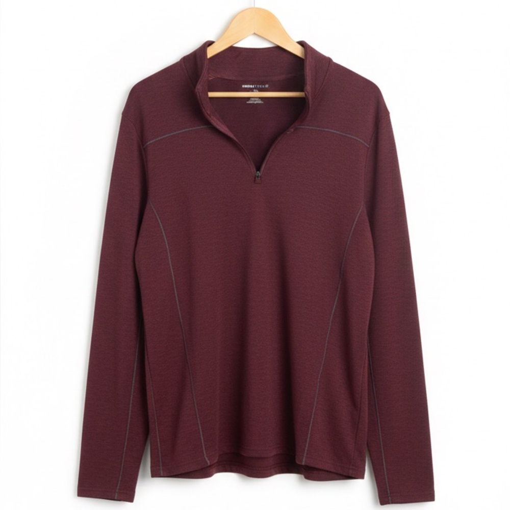 Swiss Tech Burgundy Pullover